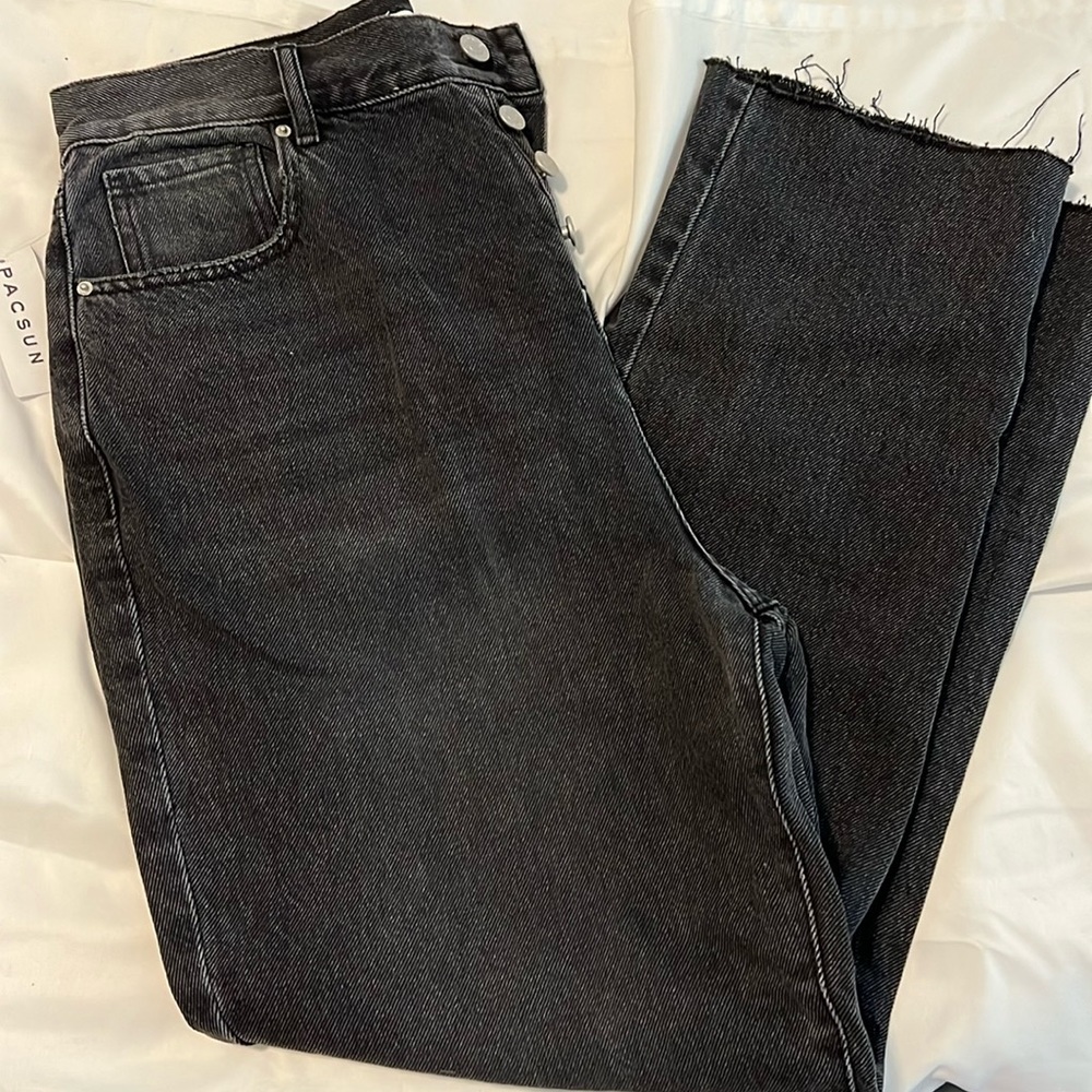 PacSun high rise straight jeans